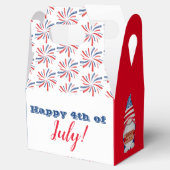 Happy Fourth of Juli Favor Box Bedankdoosjes (Geopend)