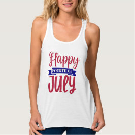 Happy Fourth of Juli Tanktop