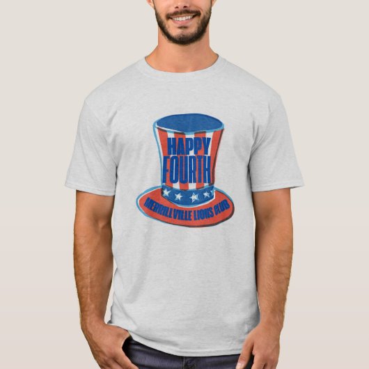 Happy Fourth T-shirt (Voorkant)