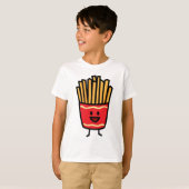 Happy French Fries T-shirt (Voorkant volledig)