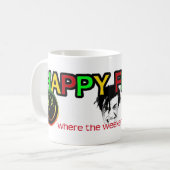 HAPPY FRIDAY LOGO KOFFIEMOK (Voorkant links)