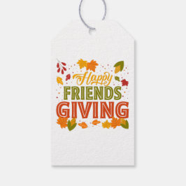 Happy Friends Giving Cadeaulabel