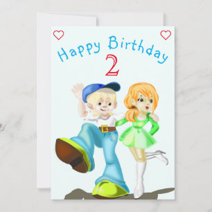 Happy Friends Verjaardag Kaart - 