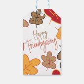 Happy Friendsgiving Gift Label Cadeaulabel (Achterkant)