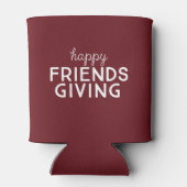 Happy Friendsgiving Koelbox Blikjeskoeler (Achterkant)