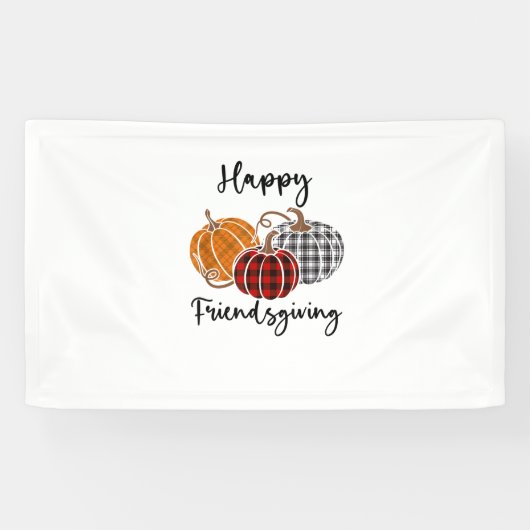 Happy Friendsgiving Shirt Thanksgiving Man W Spandoek (Horizontaal)
