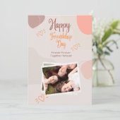 Happy Friendship Day kaart (Staand voorkant)