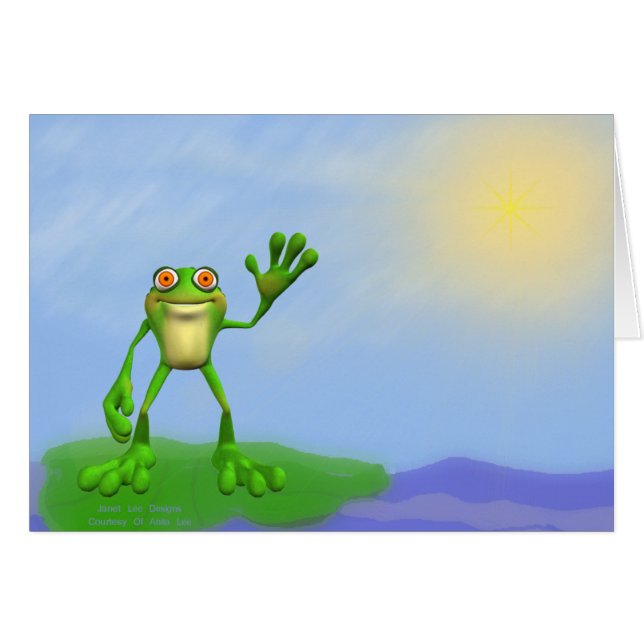 Happy Frog (Devant horizontal)