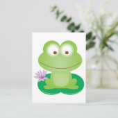 Happy Frog Briefkaart (Staand voorkant)