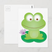 Happy Frog Briefkaart (Voorkant / Achterkant)