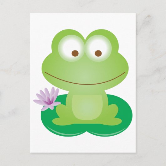 Happy Frog Briefkaart (Voorkant)