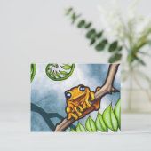 Happy Frog Briefkaart (Staand voorkant)