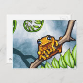 Happy Frog Briefkaart (Voorkant / Achterkant)
