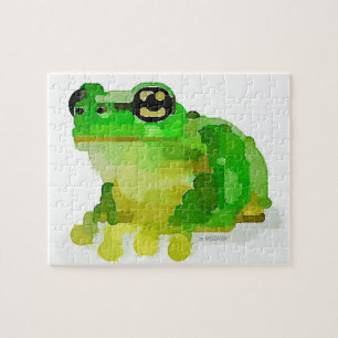 Happy Frog Jigzaag Puzzle Legpuzzel