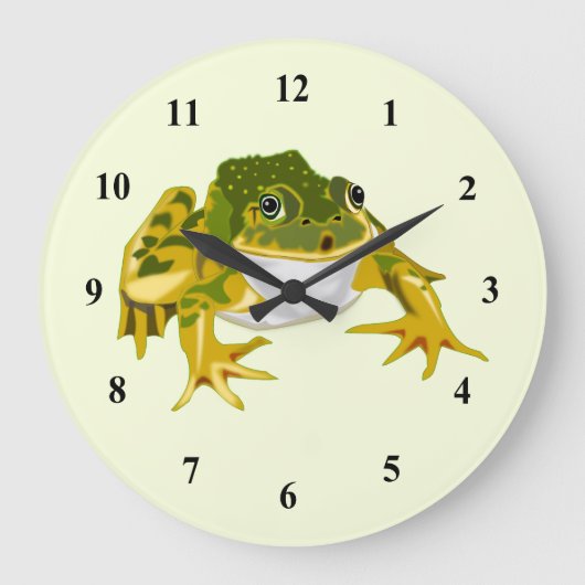 Happy Frog - Kies uw kleur Grote Klok (Voorkant)