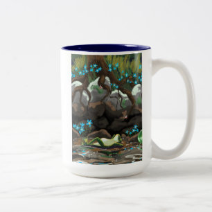 Happy Frog-mok Tweekleurige Koffiemok