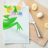 Happy Frog Sunny keukenhanddoek (Quarter Fold)