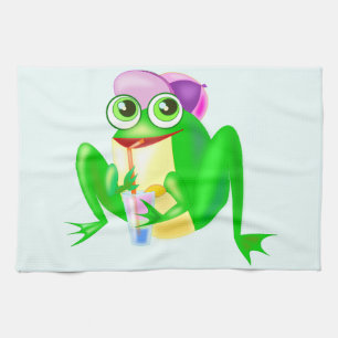 Happy Frog Sunny keukenhanddoek
