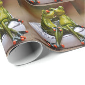 Happy Frogs Cadeaupapier (Rol Hoek)