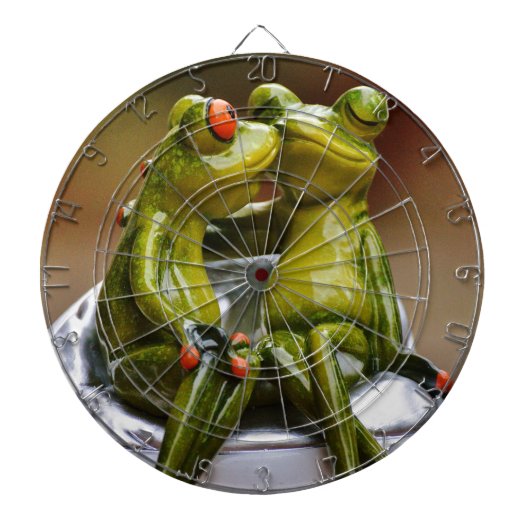 Happy Frogs Dartbord (Voorkant)