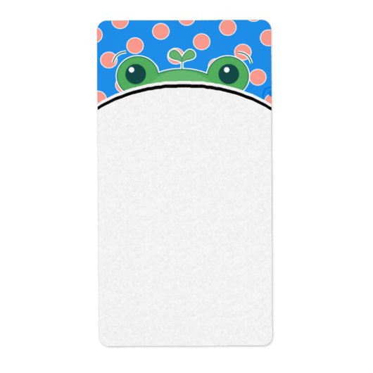 Happy Frogs Etiket (Voorkant)