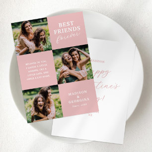 Happy Galentines Dag 3 Foto Feestdagenkaart