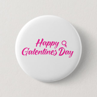 Happy Galentines dag Ronde Button 5,7 Cm