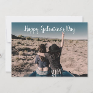 Happy Galentines Day Best Friends Photo Valentijn Feestdagenkaart