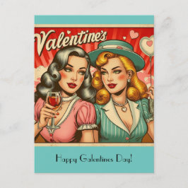 Happy Galentines Day Briefkaart