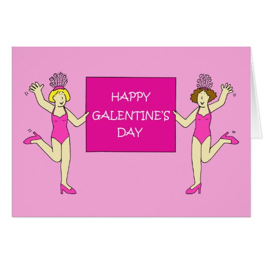 Happy Galentine's Day Februari 13 (Voorkant Horizontaal)