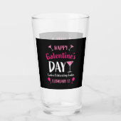 Happy Galentine's Day Februari 13 Glas (Achterkant)
