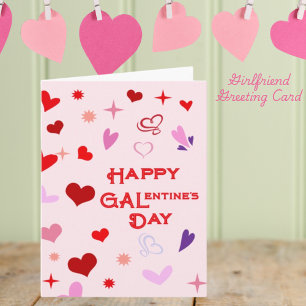 Happy Galentine's Day Friendship Valentijnsdag Kaart