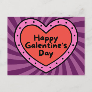 Happy Galentine's Day Platonic Valentijn Briefkaart