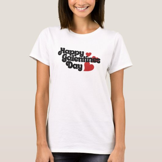 Happy Galentines Day T-shirt (Voorkant)