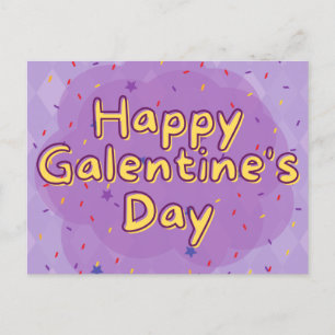 Happy Galentine's Platonic Valentijn Briefkaart