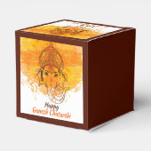 Happy Ganesh Chaturthi Bedankdoosjes (Achterkant)