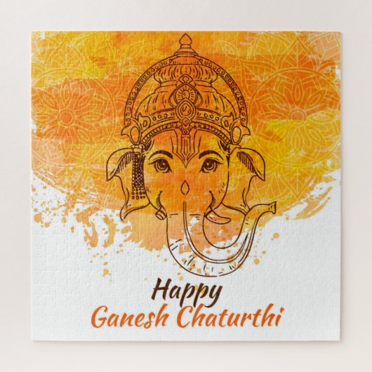 Happy Ganesh Chaturthi Legpuzzel (Verticaal)