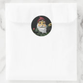 Happy Garden Gnome Ronde Sticker (Tas)
