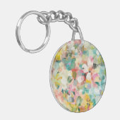 Happy Garden | Zachte pasta's Sleutelhanger (Voorkant Links)