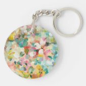 Happy Garden | Zachte pasta's Sleutelhanger (Achterkant)