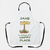 Happy Gardeners Schort (Voorkant)