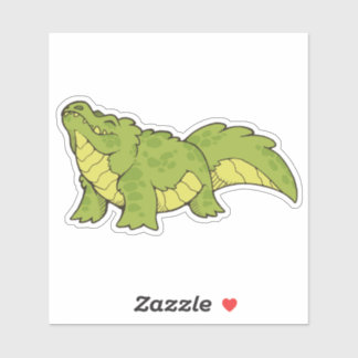 Happy Gator-Sticker Sticker