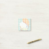 Happy Gelato Post-it® Notes (Op bureau)