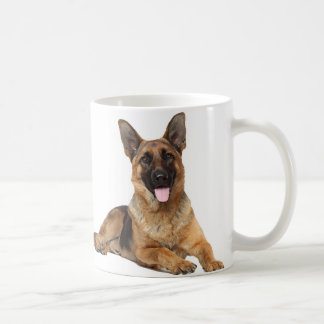 Happy German Shepherd Coffee Mok