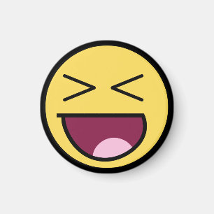 Happy Geweldige Face Magnet Magneet