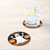 Happy Ghost Halloween Onderzetters (Insitu)