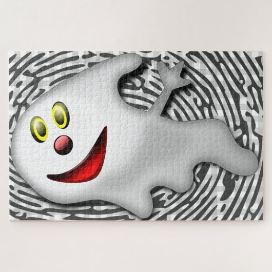 Happy Ghost Legpuzzel (Horizontaal)