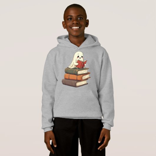 Happy Ghost Reader - Funny Bookworm (Devant entier)