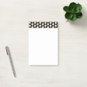 Happy Ghost Retro Hippie Vibe Pattern Post-it® Notes (Kantoor)
