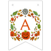 Happy Ghosts Boothday Birthday Vlaggetjes (Derde vlag)